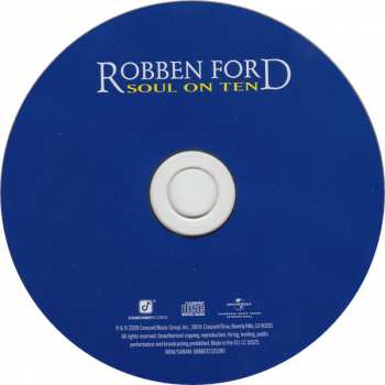 CD Robben Ford: Soul On Ten 46506