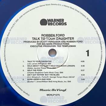 LP Robben Ford: Talk To Your Daughter LTD | NUM | CLR 459709