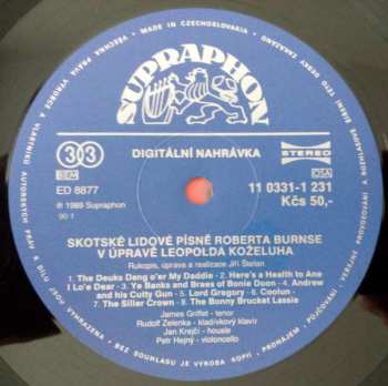 LP Leopold Koželuh: Scottish Airs 278631