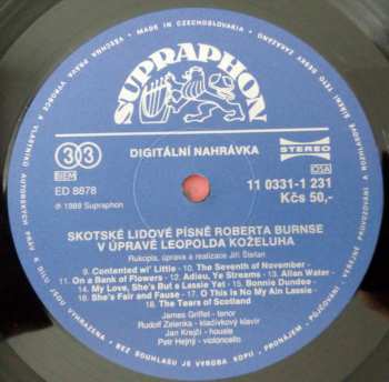 LP Leopold Koželuh: Scottish Airs 278631