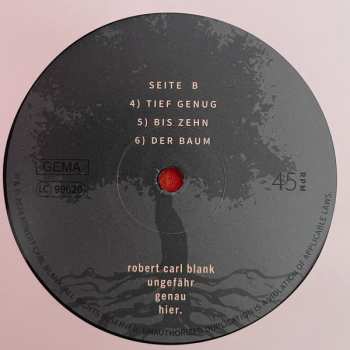 LP Robert Carl Blank: ungefähr genau hier. 623257