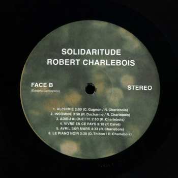 LP Robert Charlebois: Solidaritude 639544