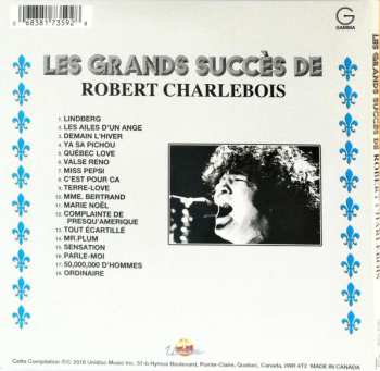 CD Robert Charlebois: Les Grands Succès De Robert Charlebois 613992