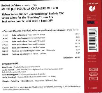 CD Robert de Visée: Musique Pour la Chambre Du Roi 564489