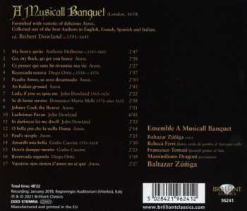 CD Robert Dowland: A Musicall Banquet 560748