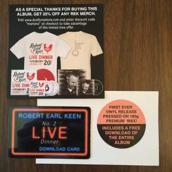 2LP Robert Earl Keen: No. 2 Live Dinner 606423