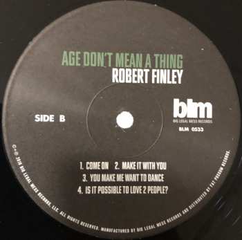 LP Robert Finley: Age Don't Mean A Thing 89006