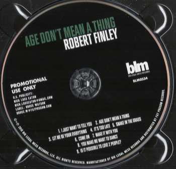 CD Robert Finley: Age Don't Mean A Thing 237393