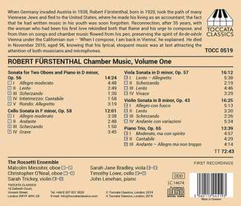 CD Robert Fürstenthal: Chamber Music, Volume One 358873