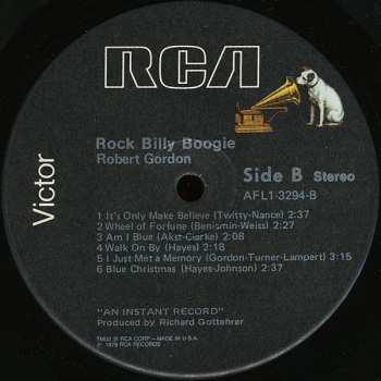 LP Robert Gordon: Rock Billy Boogie 646720