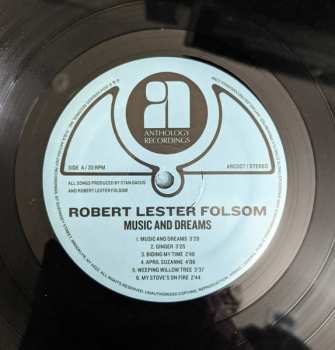 LP Robert Lester Folsom: Music And Dreams 616546