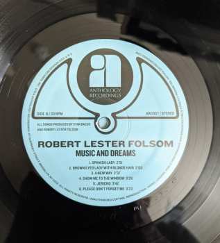 LP Robert Lester Folsom: Music And Dreams 616546