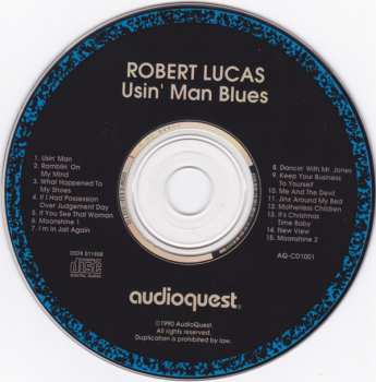 CD Robert Lucas: Usin' Man Blues 192110