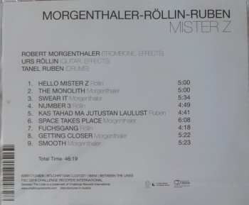 CD Robert Morgenthaler: Mister Z 96744