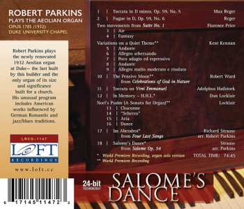 CD Robert Parkins: Salome's Dance (Robert Parkins Plays The Aeolian Organ Duke University Chapel) 614709