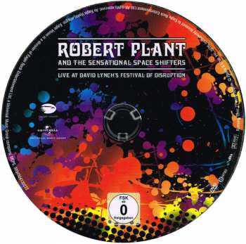 DVD Robert Plant And The Sensational Space Shifters: Live At David Lynch´s Festival Of Disruption 20742