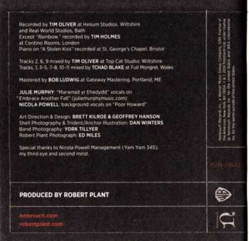 CD Robert Plant And The Sensational Space Shifters: Lullaby And... The Ceaseless Roar 535403