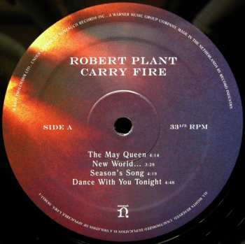 2LP Robert Plant: Carry Fire 48696