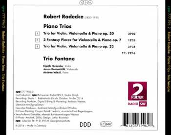 CD Robert Radecke: Piano Trios 252989