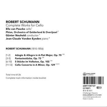 CD Robert Schumann: Complete Works For Cello 572377