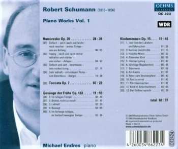 CD Robert Schumann: Piano Works · Vol 1 (Humoreske Op. 20 / Kinderszenen Op. 15) 559451