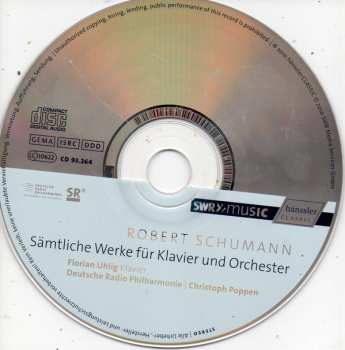 CD Robert Schumann: Sämtliche Werke Für Klavier Und Orchester  118912