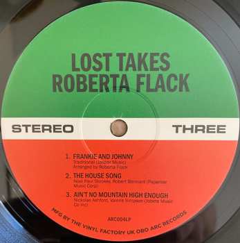 2LP Roberta Flack: Lost Takes 562787