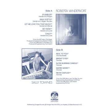 LP Roberta Vandervort: Roberta Vandervort & Sally Townes 561509