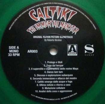 LP Roberto Nicolosi: Caltiki The Immortal Monster (Original Motion Picture Soundtrack) CLR | LTD 588409