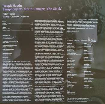 LP Robin Ticciati: Joseph Haydn Symphony No. 101 in D major 70119