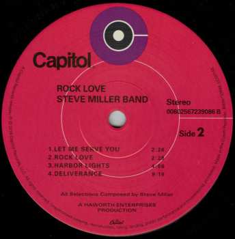 LP Steve Miller Band: Rock Love 30819