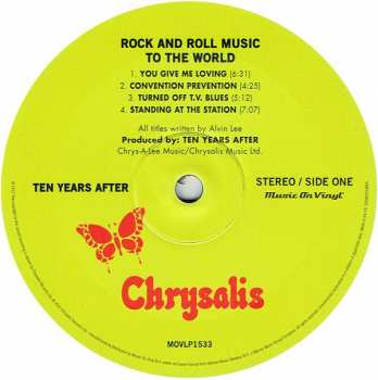 LP Ten Years After: Rock & Roll Music To The World 30782