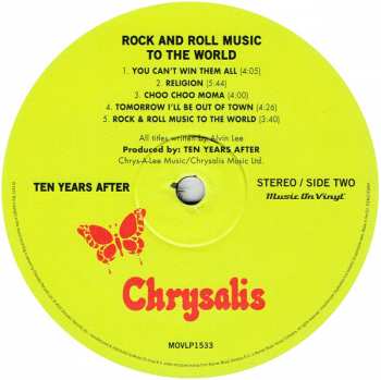 LP Ten Years After: Rock & Roll Music To The World 30782