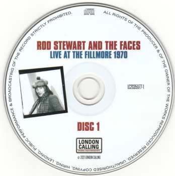 2CD Rod Stewart: Live At The Fillmore 1970 647940