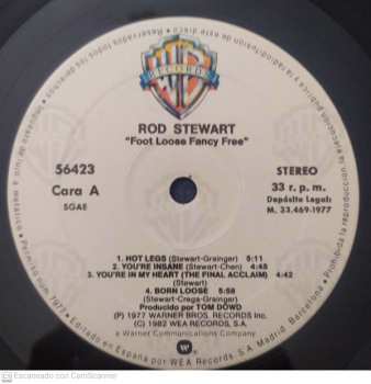 LP Rod Stewart: Foot Loose & Fancy Free 543312