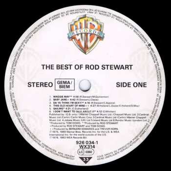 LP Rod Stewart: The Best Of Rod Stewart 637061