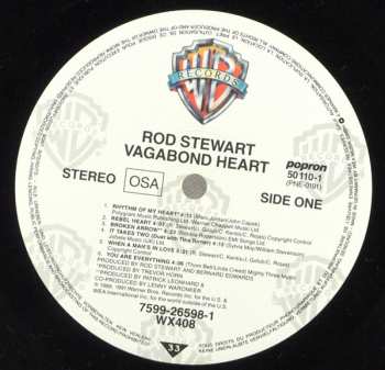 LP Rod Stewart: Vagabond Heart 387402