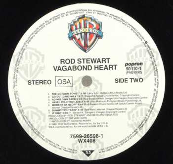 LP Rod Stewart: Vagabond Heart 387402