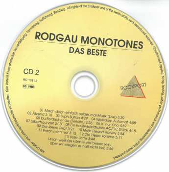 2CD Rodgau Monotones: Das Beste 186214