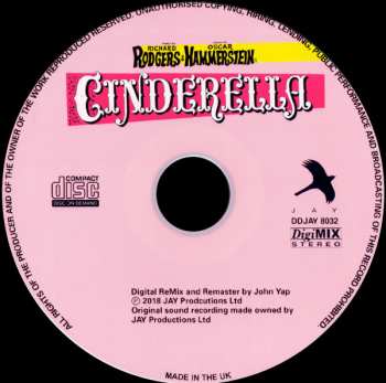 CD Rodgers & Hammerstein: Cinderella - Original London Cast 642603