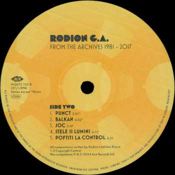 2LP Rodion G. A.: From The Archives 1981 - 2017 585290