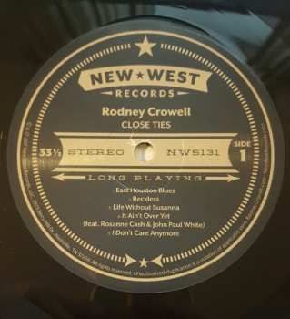 LP Rodney Crowell: Close Ties 142311