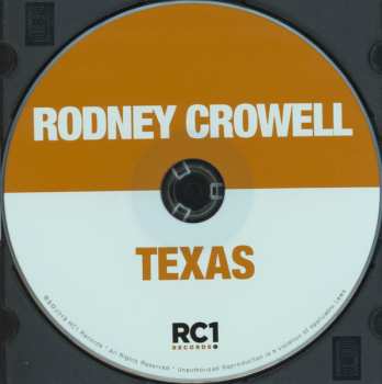 CD Rodney Crowell: Texas 659502