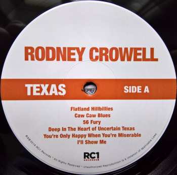 LP Rodney Crowell: Texas 78200