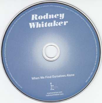 CD Rodney Whitaker: When We Find Ourselves Alone 421531