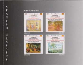 CD Joaquín Rodrigo: Piano Music - Four Andalusian Pictures, Five Pieces Of The Sixteenth Century 621027