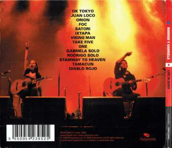 CD Rodrigo Y Gabriela: Live In Japan 661375