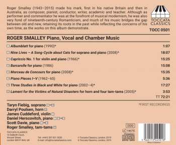 CD Roger Smalley: Piano, Vocal And Chamber Music 320474