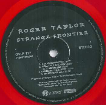 LP Roger Taylor: Strange Frontier LTD 344508