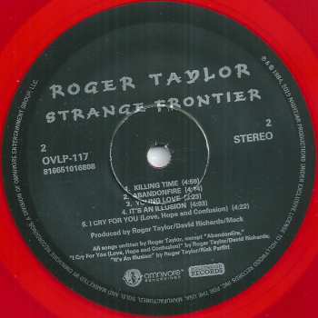 LP Roger Taylor: Strange Frontier LTD 344508